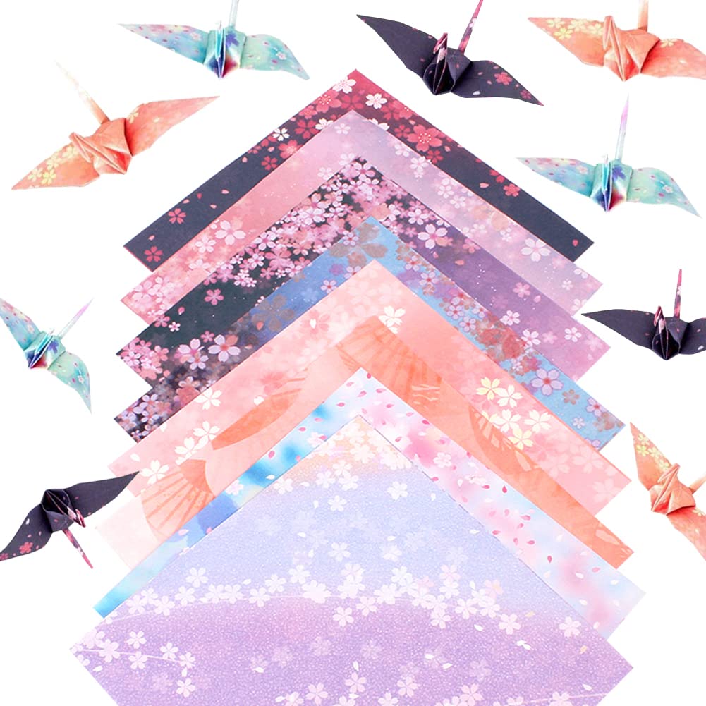Origami paper sheets inches square