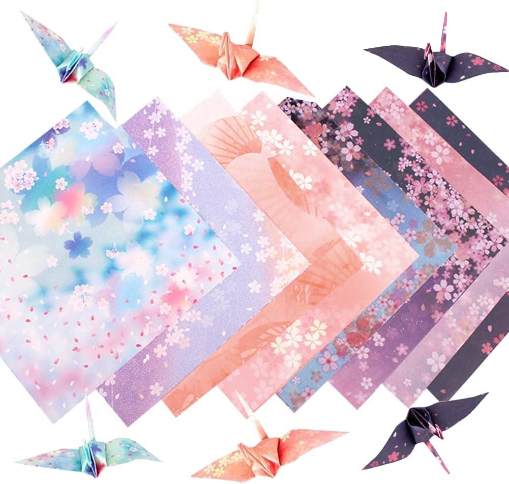 Origami paper sheets inches square
