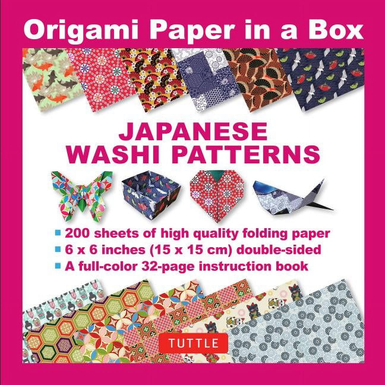Origami paper in a box