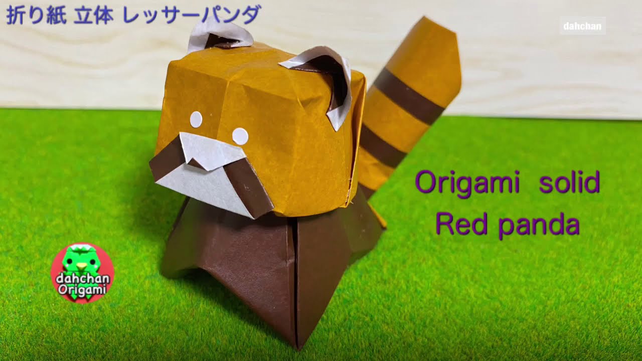Kawaii red panda crafts