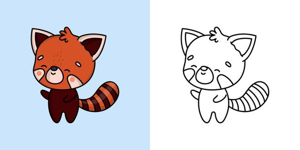Red panda free stock vectors