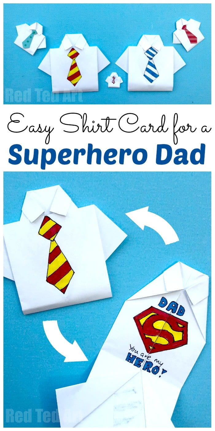 Easy origami shirt