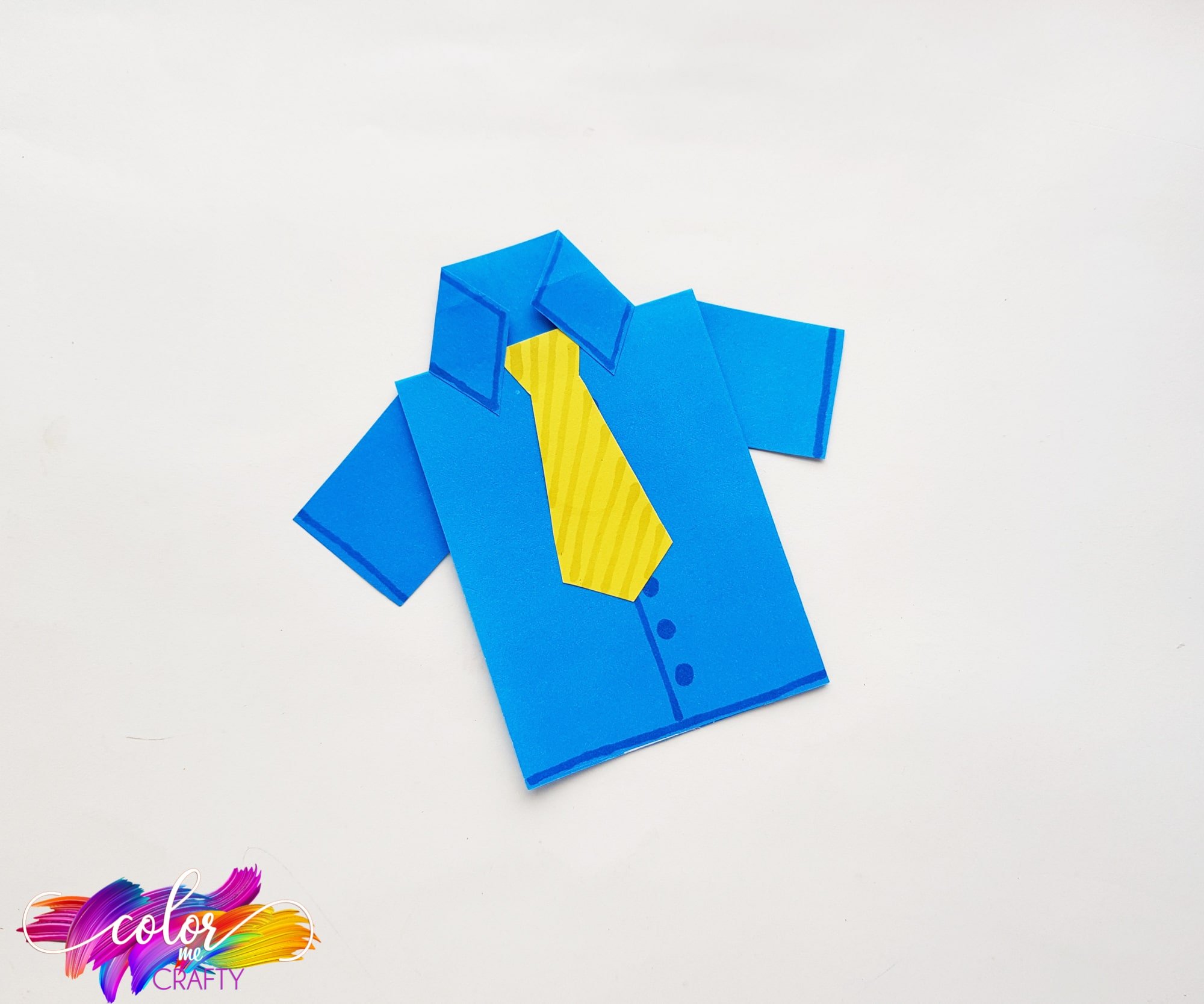 How to make a paper shirt