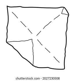 Paper folding activity over royalty