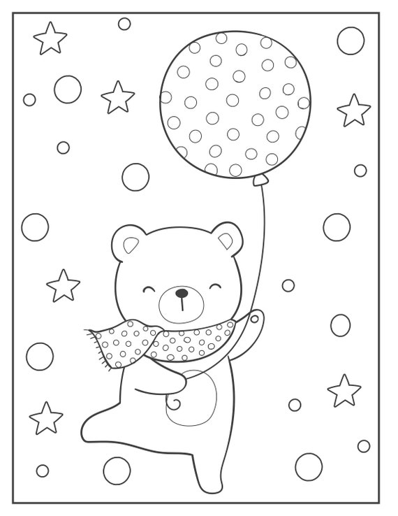 Teddy bear coloring pages pages download now