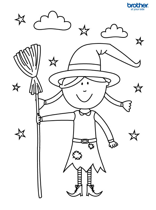 Free printable halloween coloring creative center