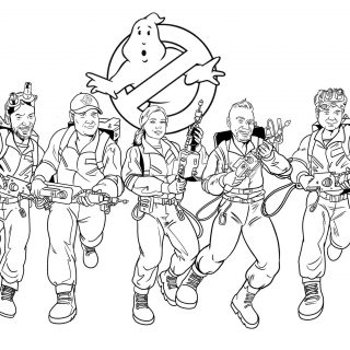 Coloring page â ghostbusters north