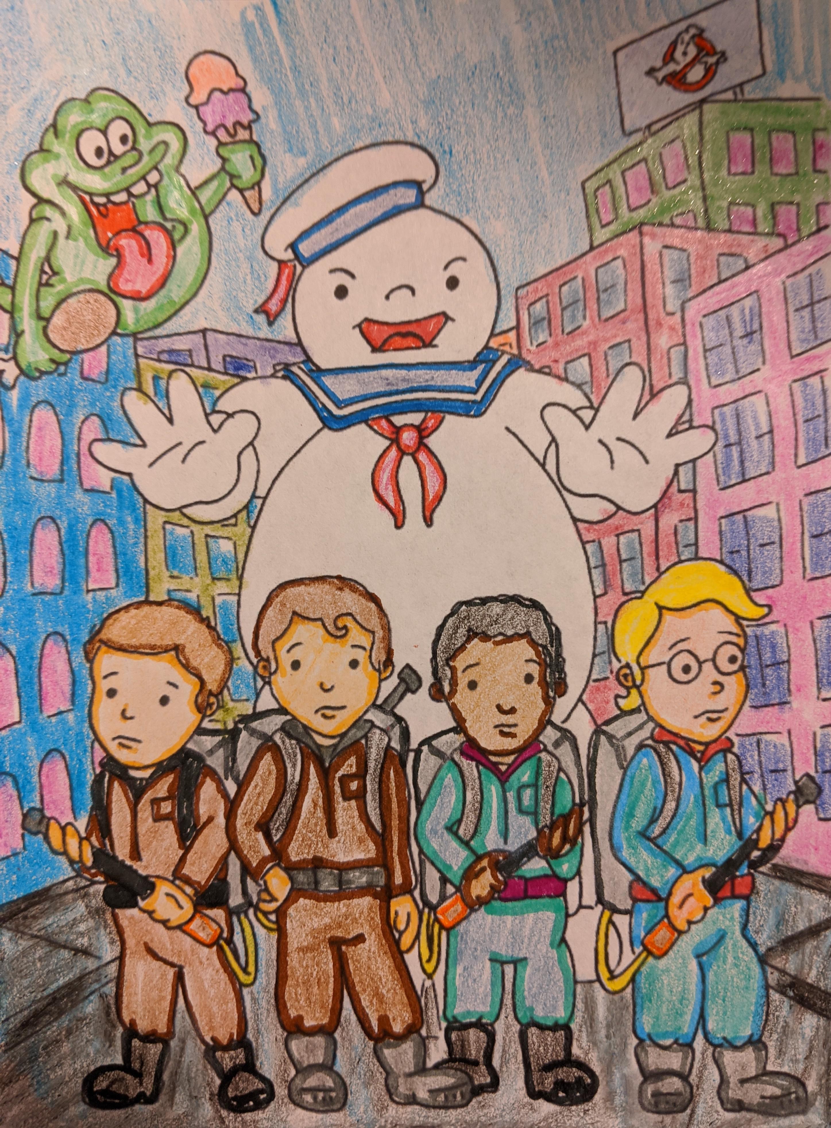 Ghostbusters coloring pages are hard to find we found this one on the internet rghostbusters