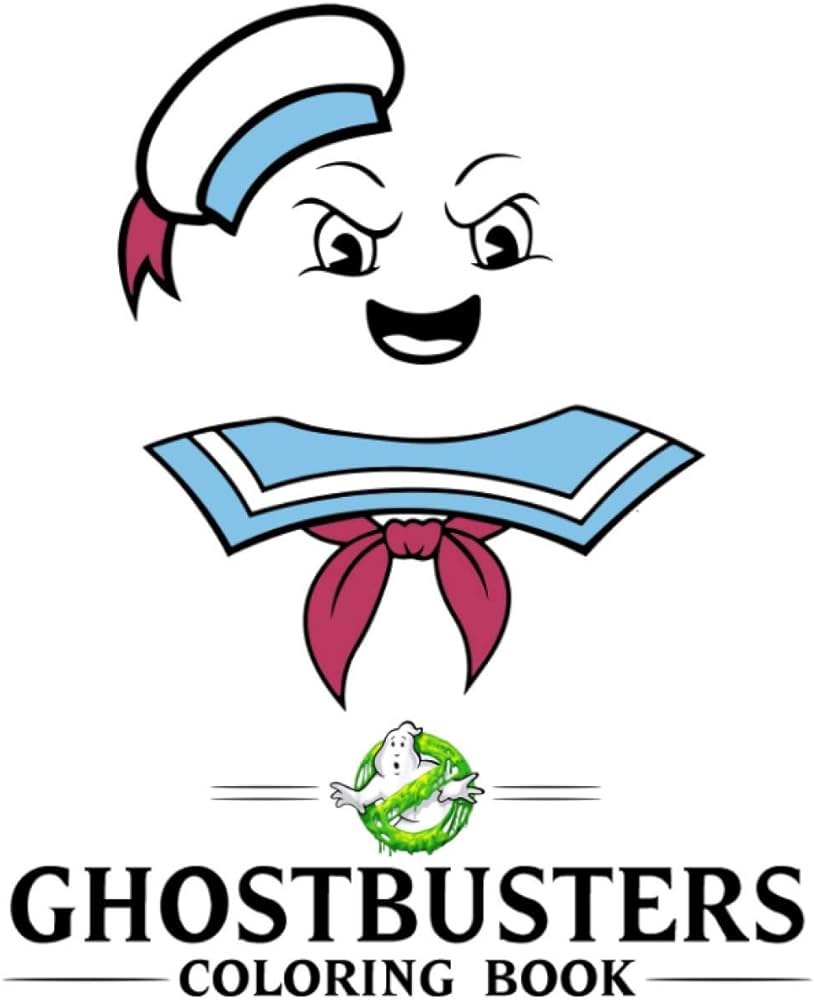 Ghostbusters coloring book over drawing pages of characters iconic scenes and unique ghost busters mashups to relax encourage creativity for kids and adults sonner makeesha hj books
