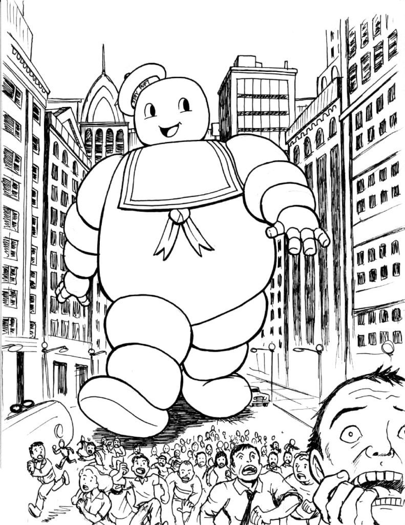 Ghostbusters coloring pages