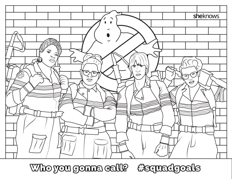 The ultimate squadgoals coloring book â print it color it live it â