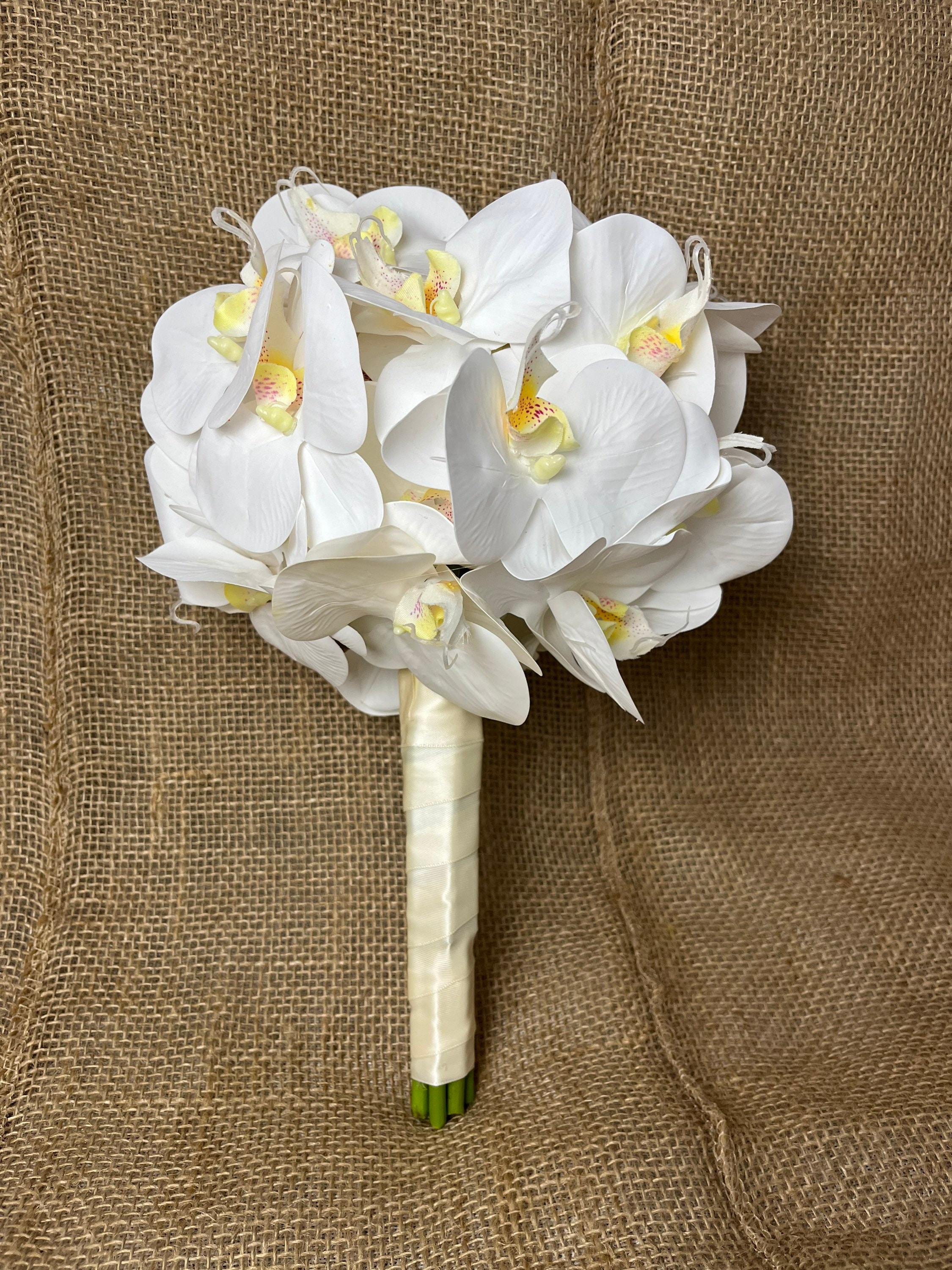 Small orchid bouquet white orchids wedding bouquet orchids bouquet ramo novia orquãdea