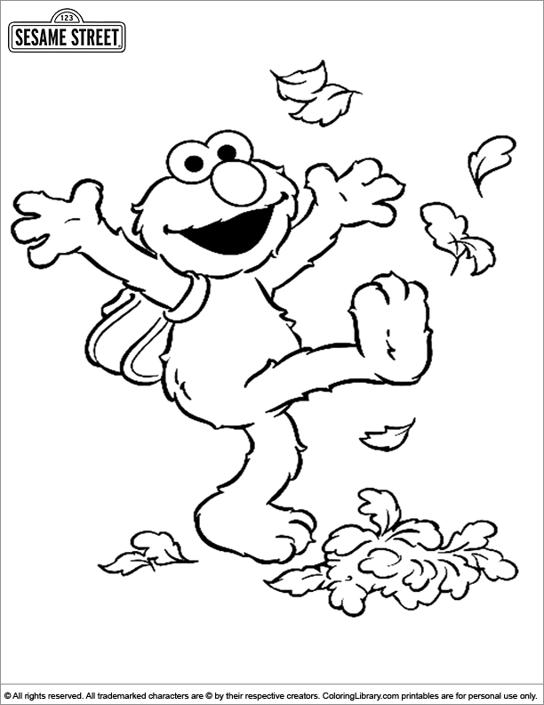 Printable coloring page