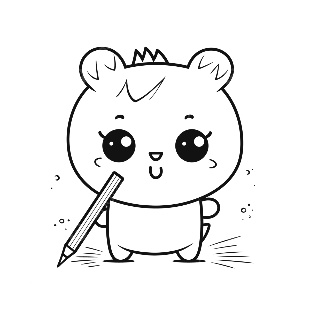 Dibujo de lindo oso sosteniendo lãpiz y sosteniãndolo pãginas para colorear vector colorizaciãn ilustraciãn quema boceto png dibujos dibujo de oso dibujo de ala dibujo de anillo png y vector para dcargar