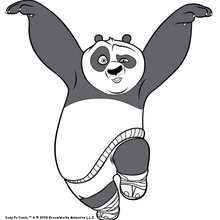 Angry tai lung coloring pages