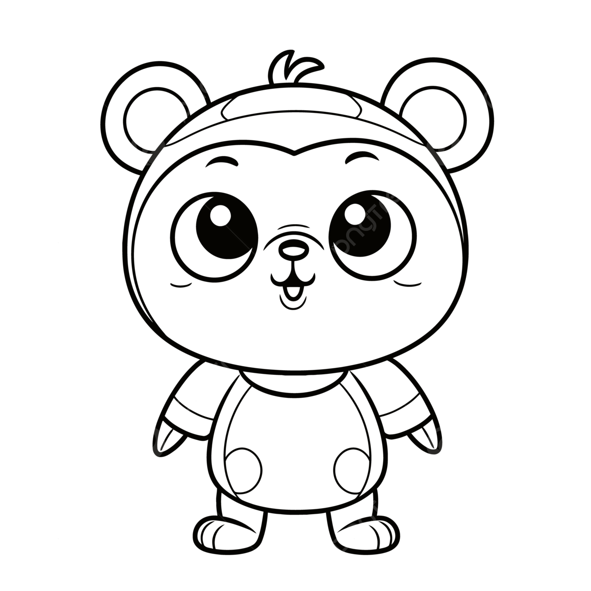 Lindo oso para colorear pãginas para imprimir boceto boceto dibujo vector png dibujo peranzador quema peranzador boceto peranzador png y vector para dcargar gratis