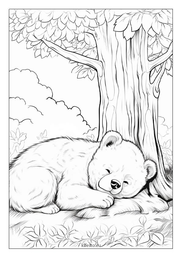 Bear coloring pages free printable coloring sheets for kids