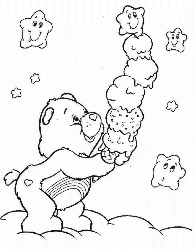 Pãginas para colorear de osos amorosos para descargar