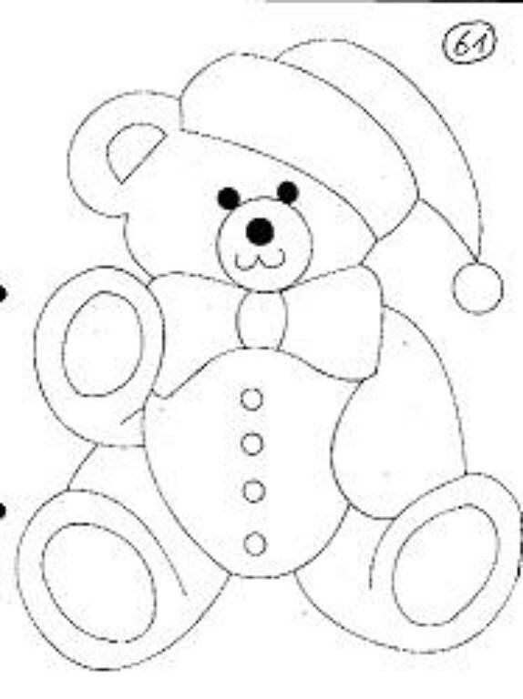 Molde oso bunny coloring pages christmas coloring pages printable christmas coloring pages