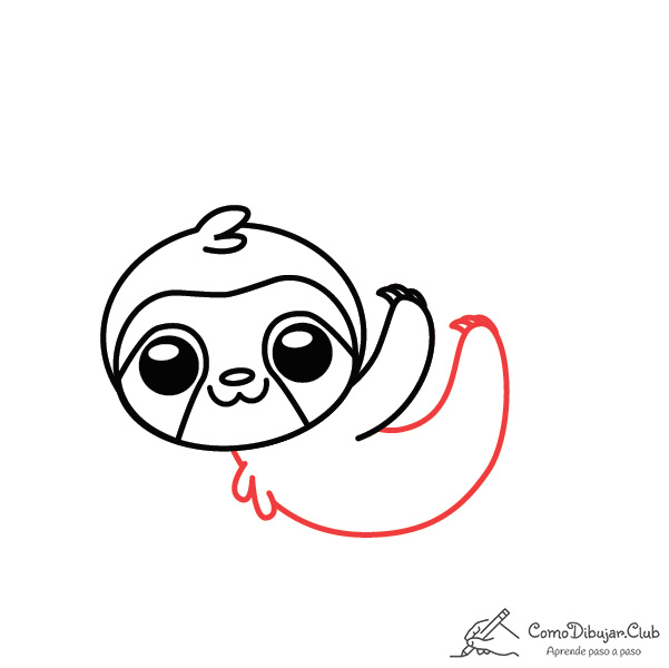 Cãmo dibujar un oso perezoso kawaii â