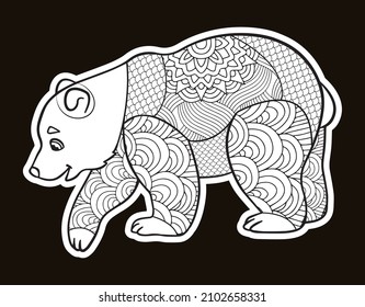 Mandala bear images stock photos d objects vectors