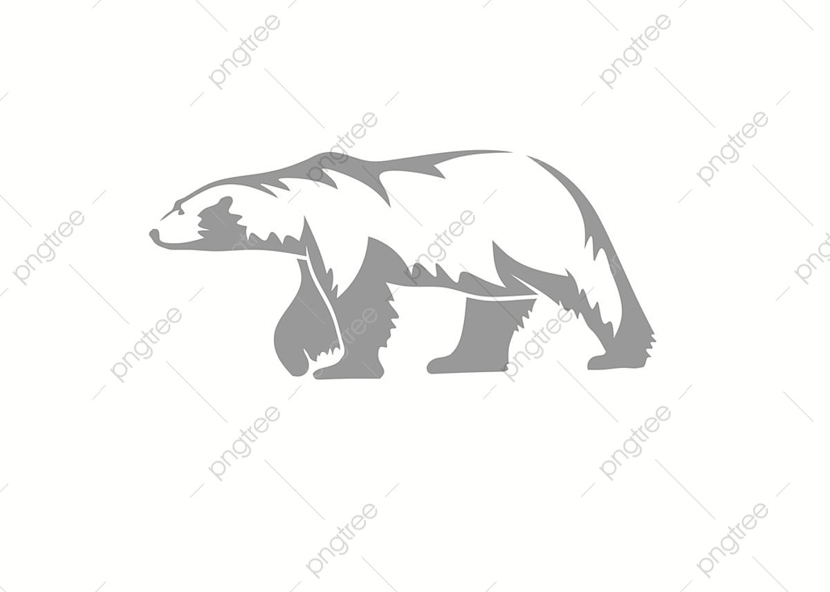 Polar bear vector png vector psd and clipart with transparent background for free download