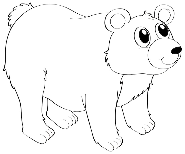 Teddy bear coloring images