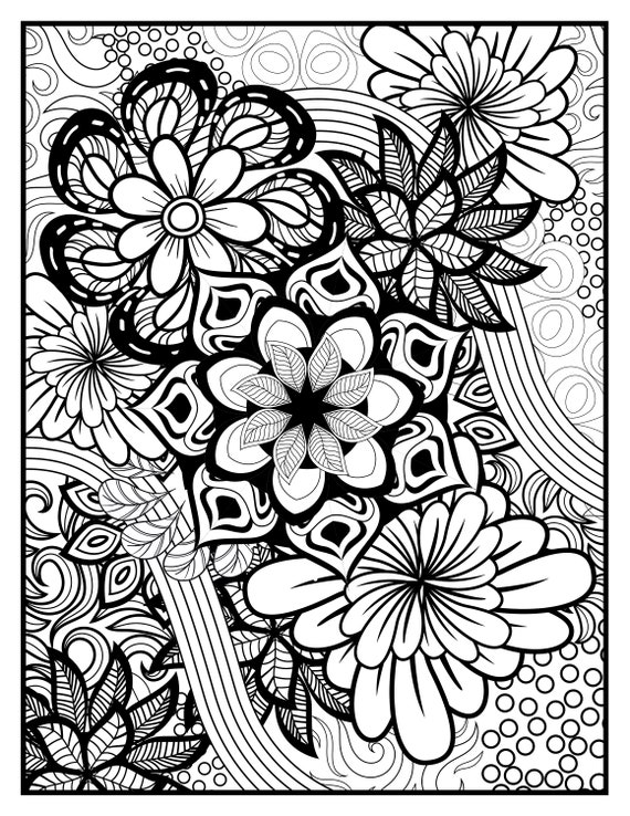 Abstrakt download bilder erwachsene ausmalen herunterladbare ausmalbilder digitaler download digitales ausmalen blumen ausmalen ruhige jpg