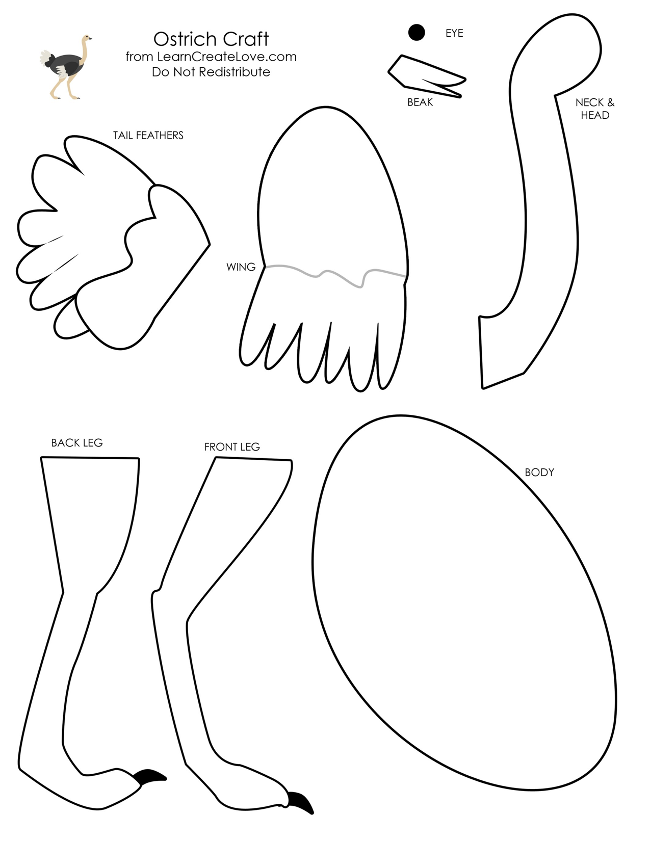 Image result for ostrich art and craft letter o crafts coloring pages for kids letter a crafts