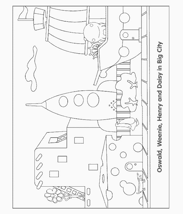 Best oswald coloring pages for kids