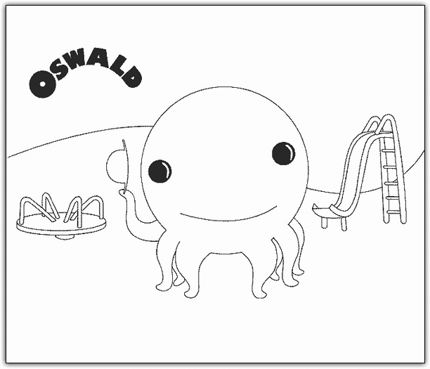 Coloring page octopus animals â printable coloring pages