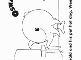 Best oswald coloring pages for kids