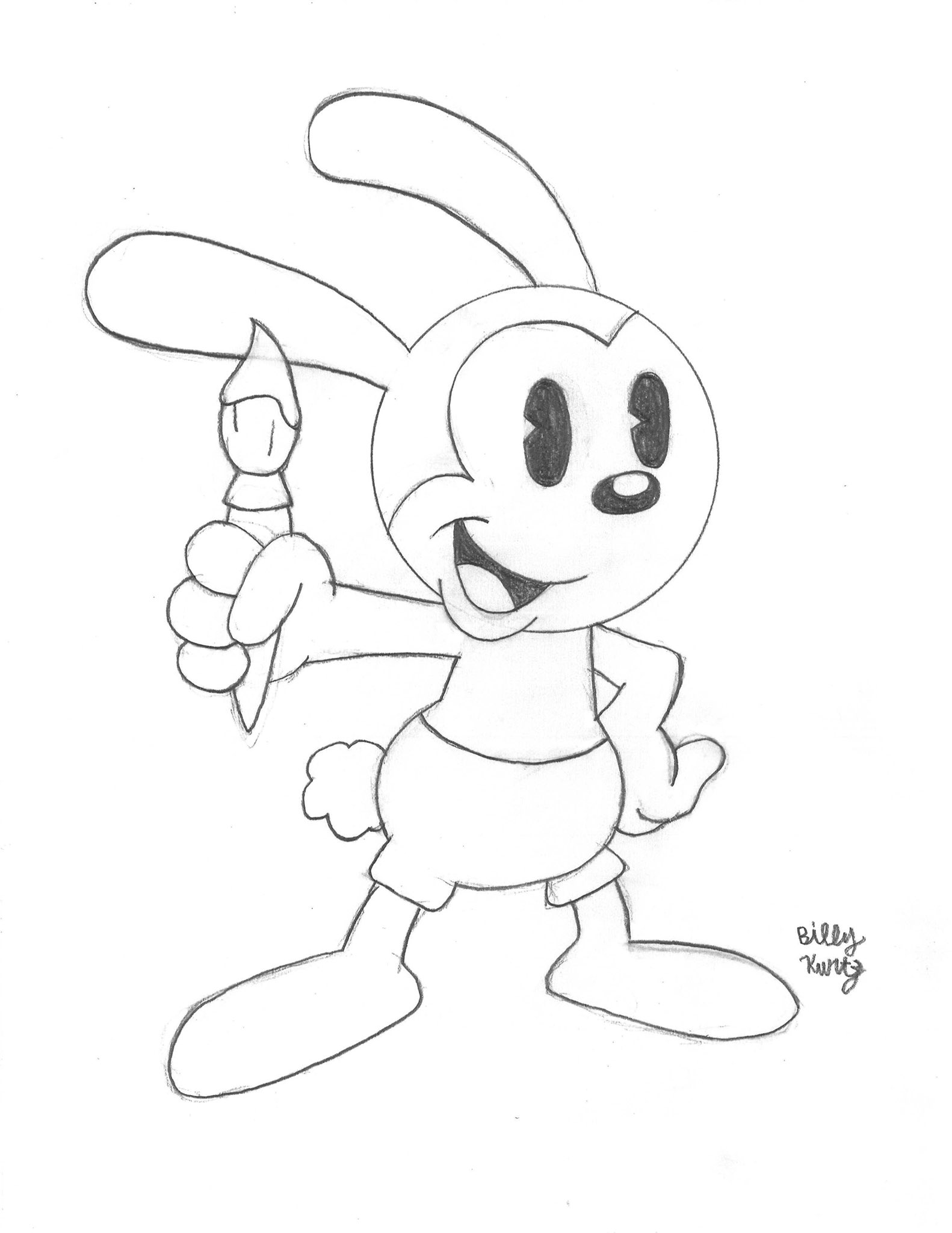 Billy k na platformä x âthis rabbit is feeling lucky oswaldtheluckyrabbit epicmickey httpstcoldmozbjwâ x