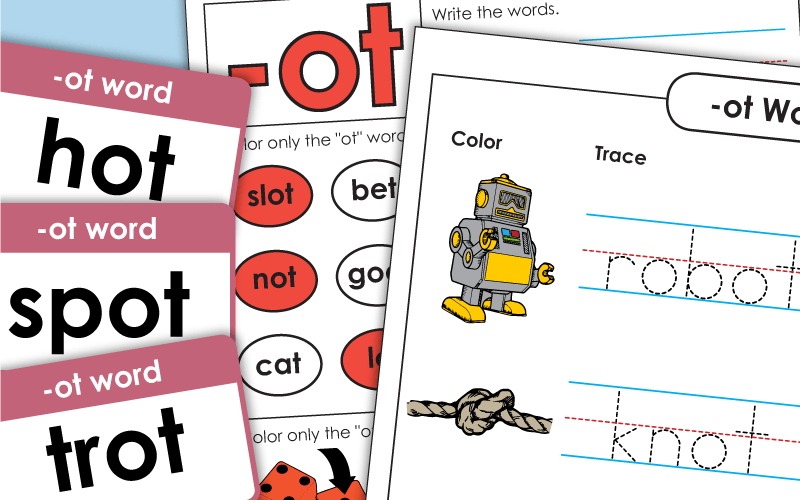 Word family worksheets