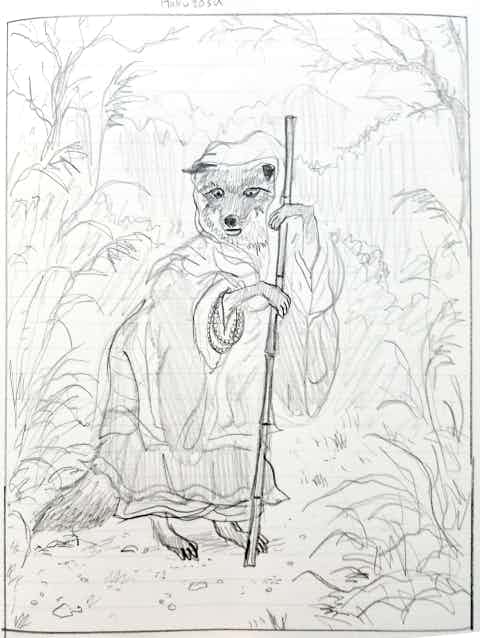 Project updates for the foxs wedding a pendium of japanese folklore on page