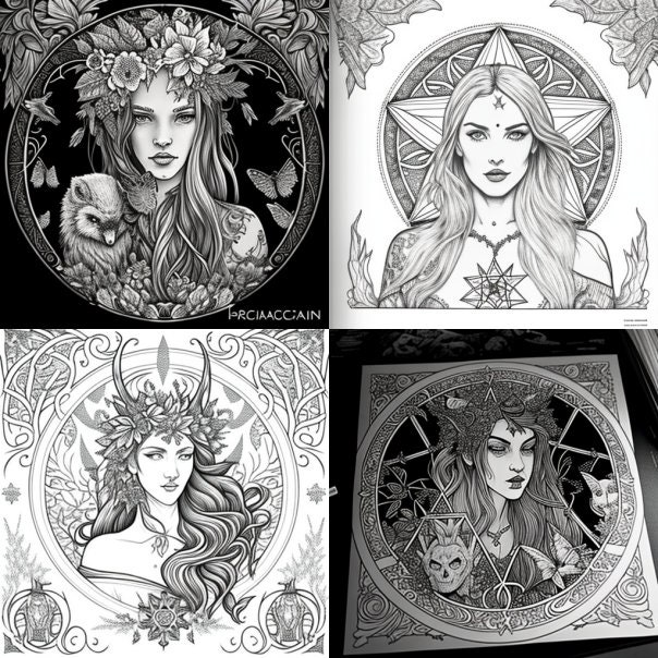 Priestess wiccan