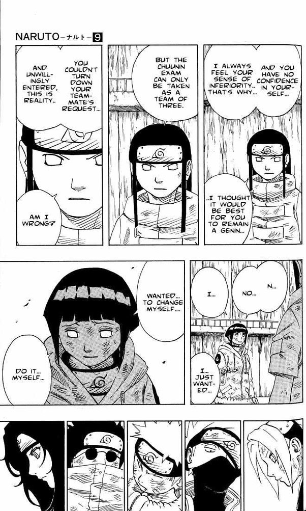 Who can defeat hinata hyuga easily in naruto who are they and why are they able to do that