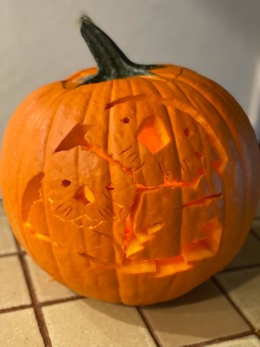 Carve a sea otter jack