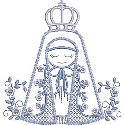 Our lady of aparecida light points