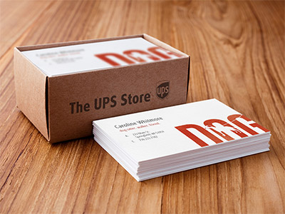 Business card printing custom business cards the ups store