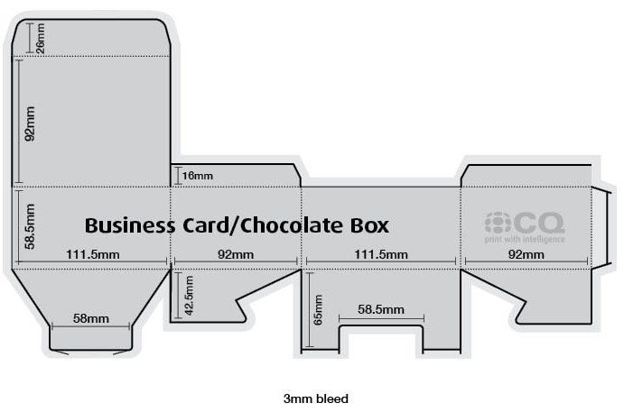 Business card box template business card displays box design templates box template