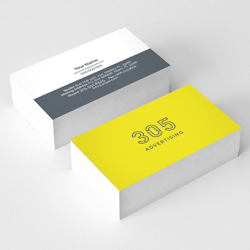 Business cards variety of stock and finishes â advertising co