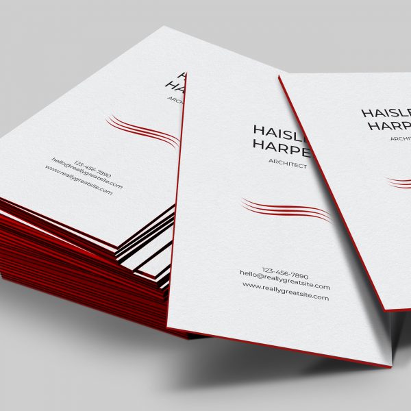 Lux edge business cards
