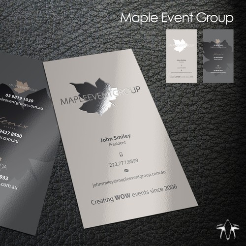Totally outside the box business cards business card contest