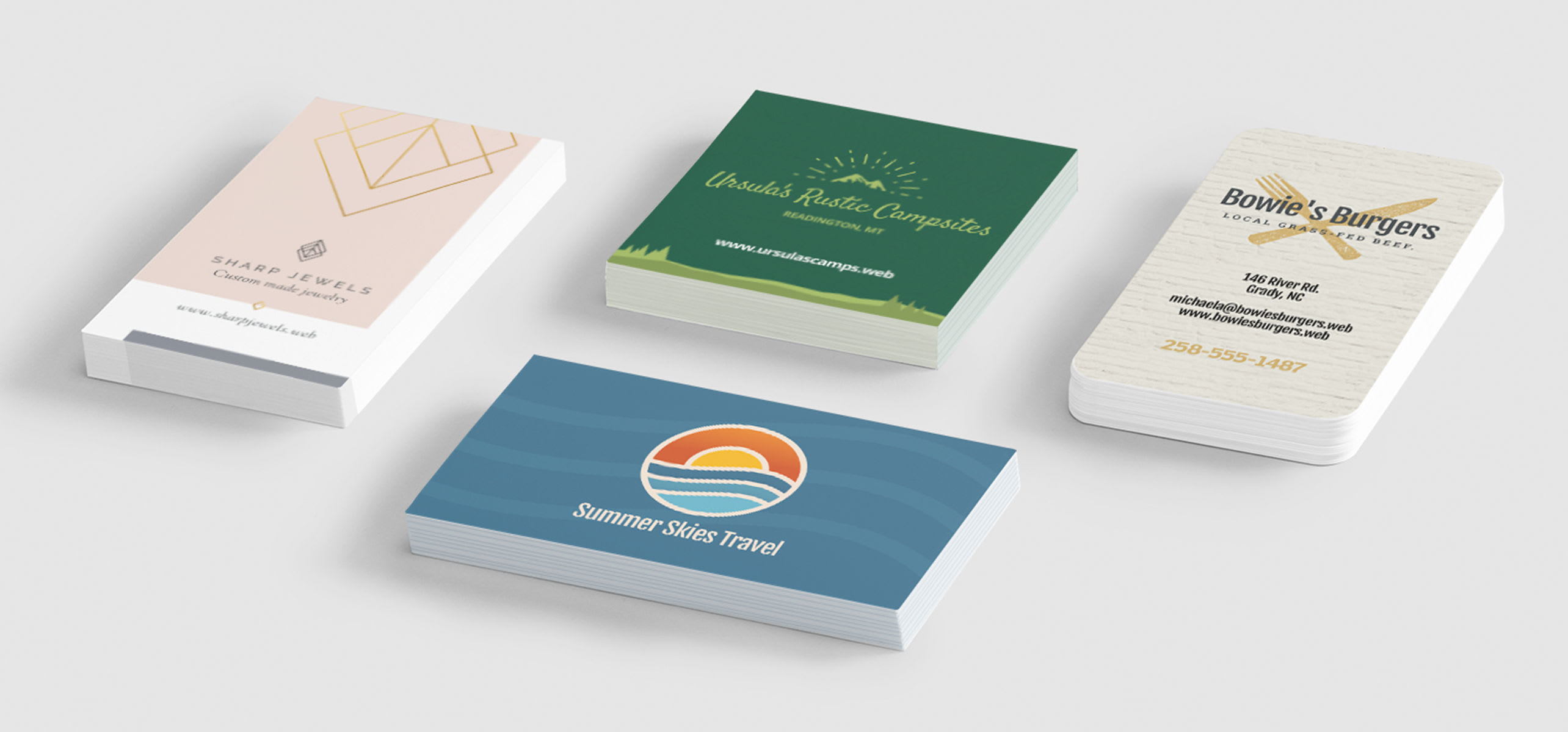 What makes a good business card golden rules