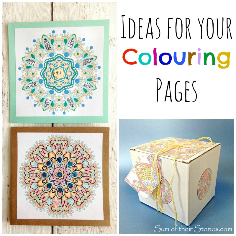 Ideas for your colouring pages â sum of their stories craft blog