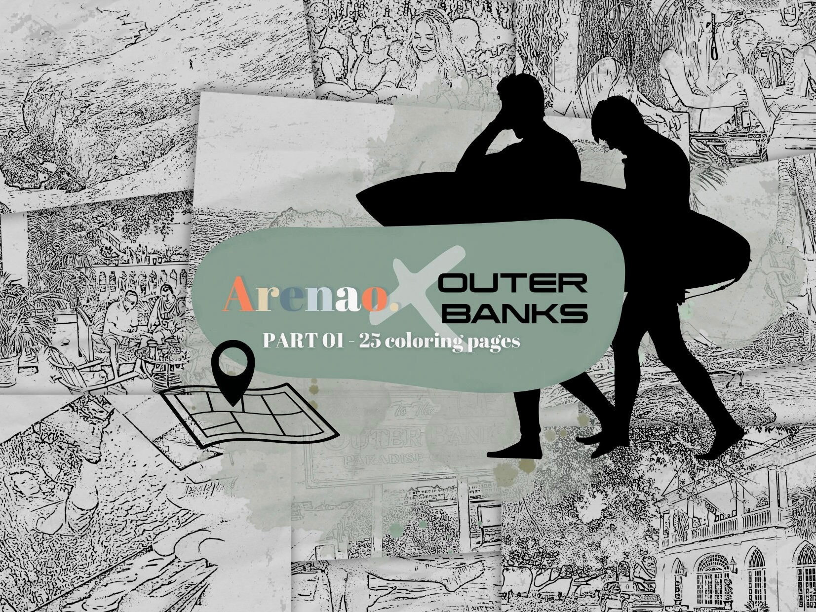 Outer banks drawing