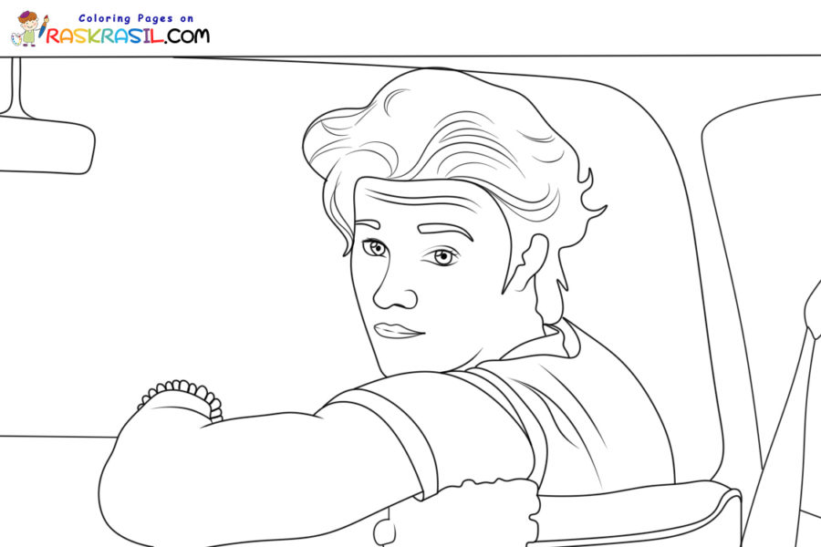 Outer banks coloring pages