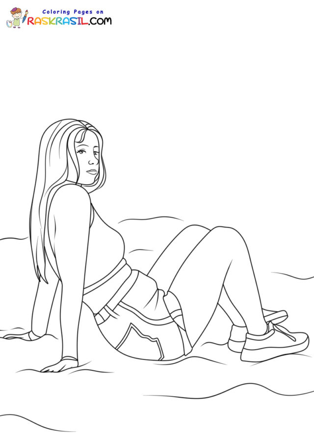 Outer banks coloring pages