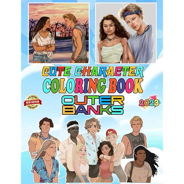Outer banks coloring book live in your own paradise and share your magic with stunning coloring pages inside this book solorio nerida books